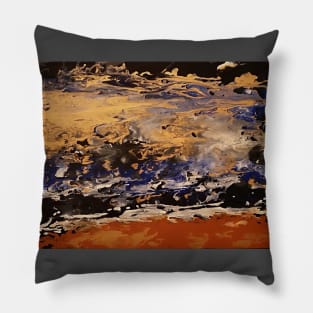 Sunshine after the storm abstract Pillow
