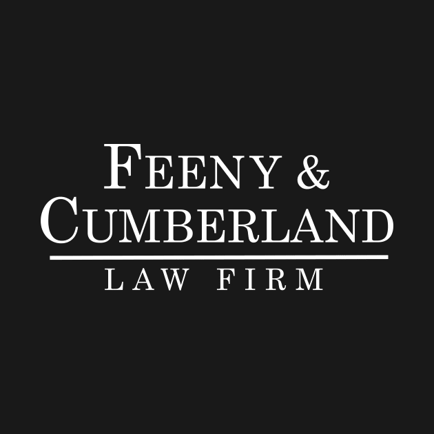 Feeny and Cumberland Law Firm Shirt - Boy Meets World	(WHITE TEXT) by 90s Kids Forever