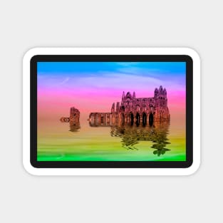 Whitby Abbey Magnet