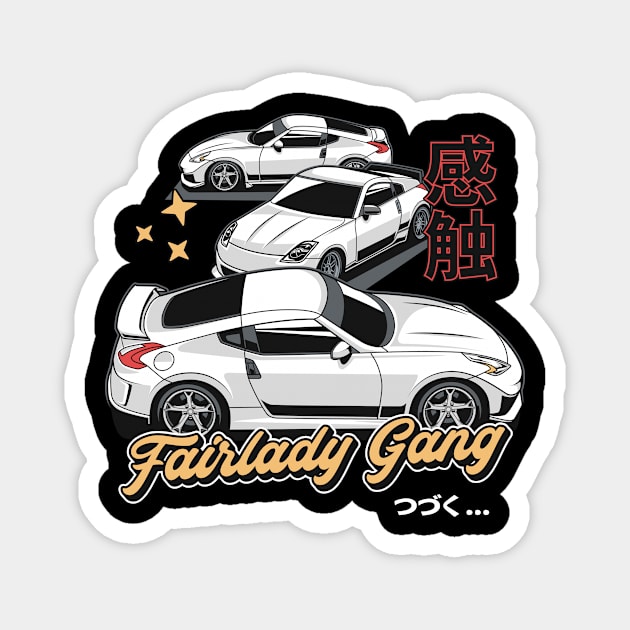 Fairlady Gang Magnet by cturs