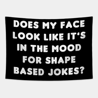 Shape Based Jokes Tapestry