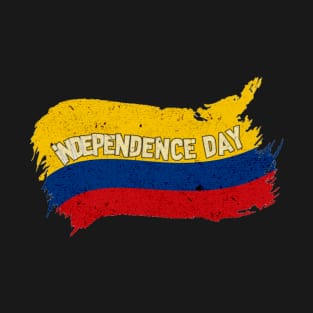 Flag colombia independence day T-Shirt