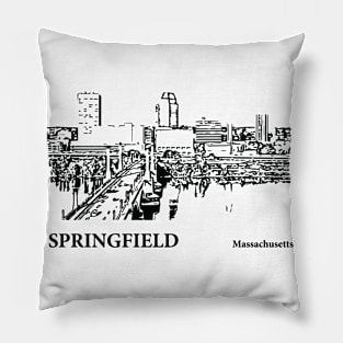 Springfield - Massachusetts Pillow