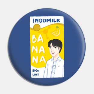 BTS Jungkook Indomilk banana uyu Pin