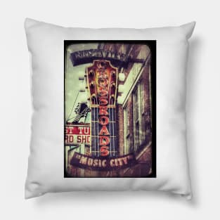 Nashville Crossroads - Music City Pillow