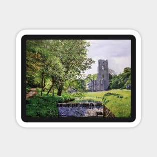 Fountains Abbey Magnet