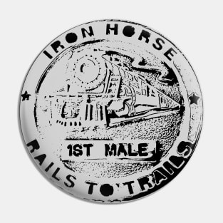 iron horse Pin