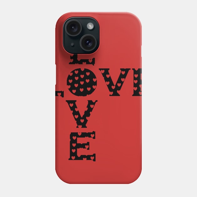 Love Love Phone Case by razorcitywriter