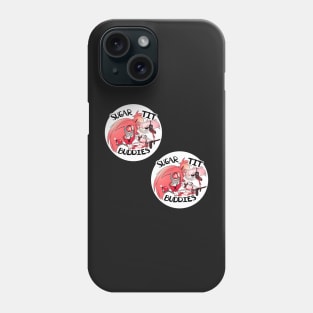 Angel Dust and Cherry Bomb Sticker BUDDY PACK Phone Case