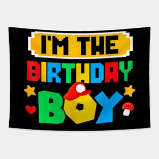 Im The Birthday Boy Game Gaming Family Matching Tapestry