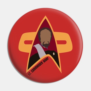 Lt. Cmdr. Worf - Star Trek, DS9 Pin