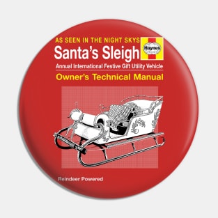 Santas Sleigh Christmas Haynes Manual Pin