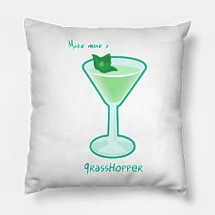 Make mine a Grasshopper Pillow