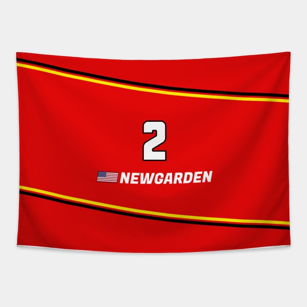 IndyCar 2023 - #2 Newgarden [red] Tapestry by sednoid