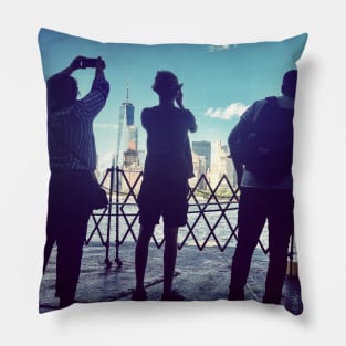 Staten Island Ferry, New York City Pillow