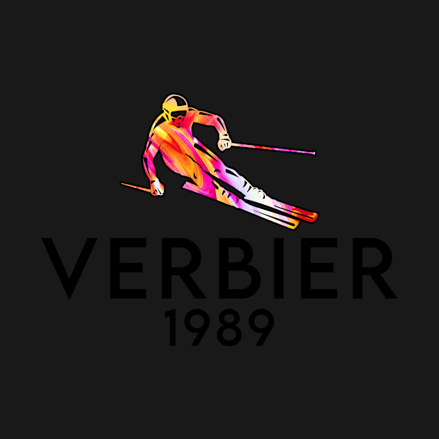 Ski Verbier 1989 by Captain-Jackson