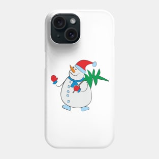 Funny Snowman Phone Case