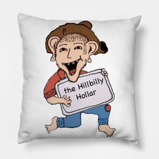 the Hillbilly Hollar Pillow