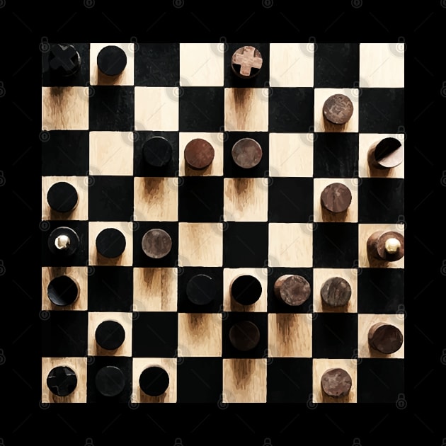 Wooden Chess Board by Lamink
