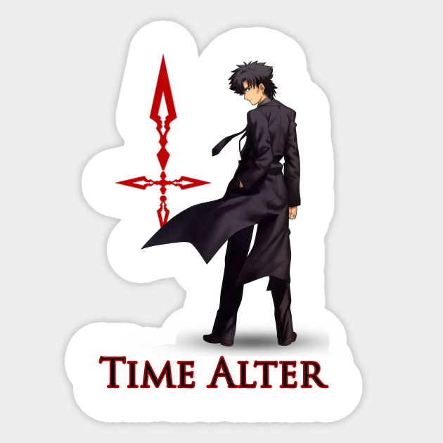 Kiritsugu Time Alter Anime And Manga Sticker Teepublic
