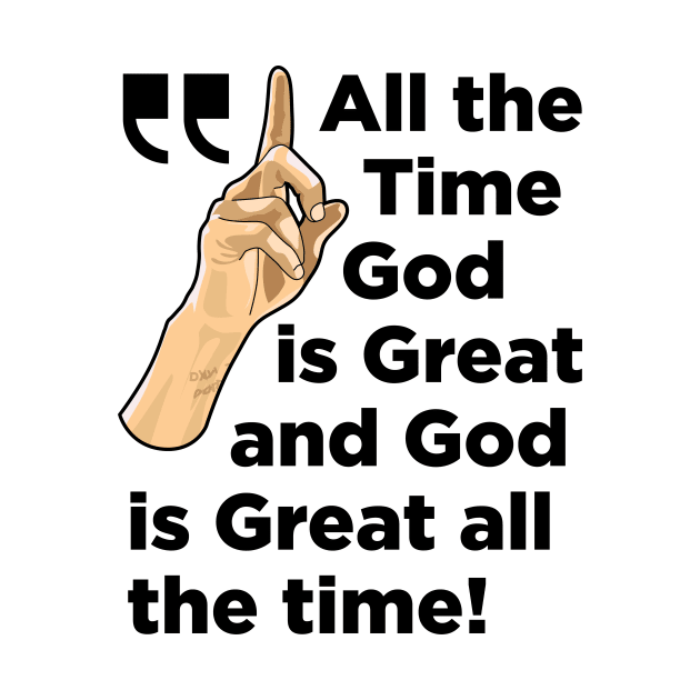 Stephen Curry God Is Great All The Time Inspirational Gift Women Men by teeleoshirts