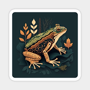 Natural Frog Design Magnet