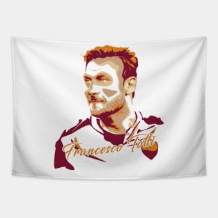 Francecso Totti Vector Tapestry