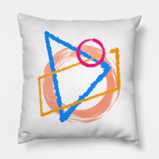 Colors and Shapes Pillow