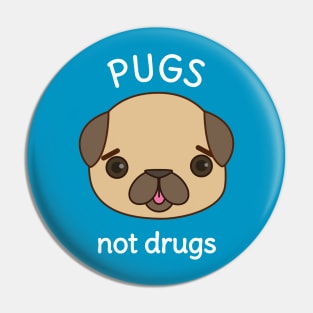 Funny Pug Pun T-Shirt Pin