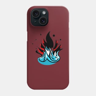 Fire and Water Phone Case