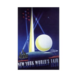 New York World's Fair Travel Poster from 1939 T-Shirt