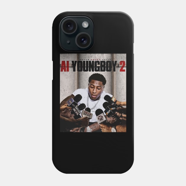 Threeboy Young Boy Never Broke American Tour 2020 Phone Case by pangarkitober