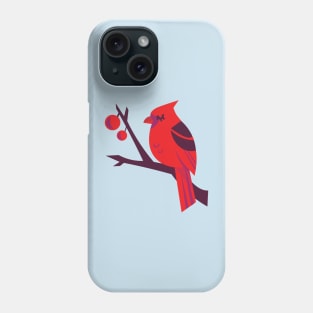 Winter Cardinal Phone Case