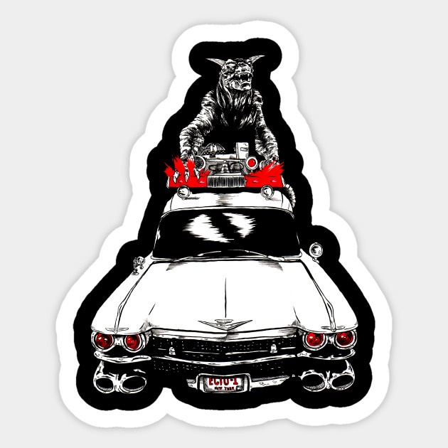 Who Ya Gonna Call Ghostbusters Sticker Teepublic