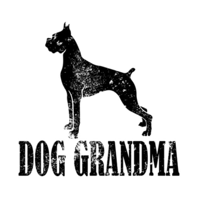 Boxer Dog Grandma by AstridLdenOs