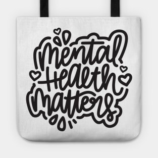 Mental Health Matters - Dark Gray Tote