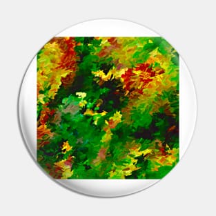 Emerald Forms Abstract Pin