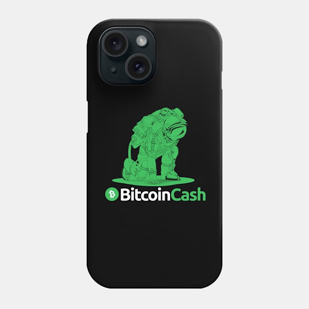 Bitcoin cash Crypto Bitcoincash BCH Token BHC Cryptocurrency coin Token Phone Case by JayD World