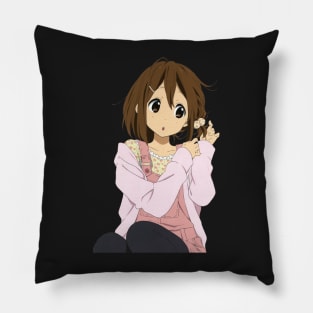 Yui doin' her hair Pillow