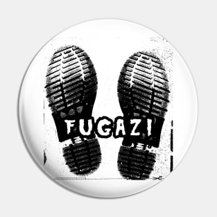 fugazi classic boot Pin