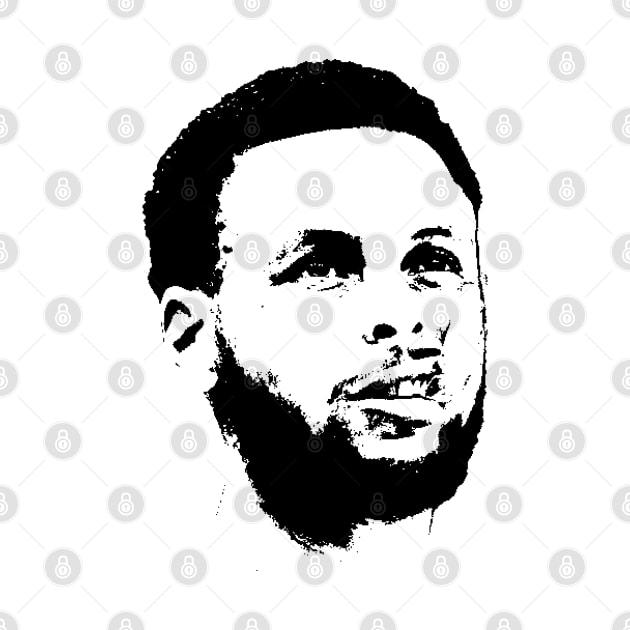 stephen curry portrait pop art by phatvo