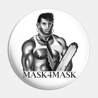 Mask4Mask Bubba Pin