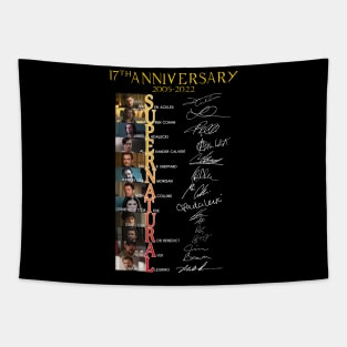 17Th Anniversary 2005 2022 Supernatural Signatures Tapestry