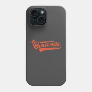 Brownsville New York Brooklyn - Brownsville  Brooklyn Schriftzug - Vintage Brownsville Logo Phone Case