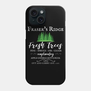 Fraser's Ridge Christmas Trees Holiday Phone Case