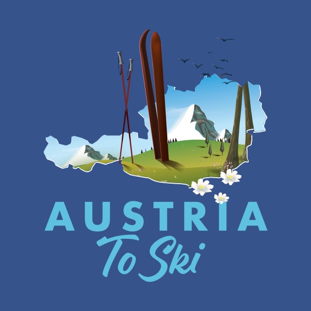 Austria To Ski by nickemporium1
