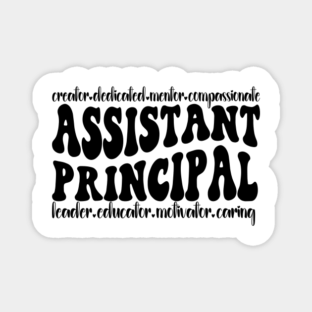 Assistant Principal School College Magnet by fromherotozero