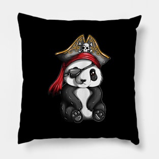 Pirate Panda Pirate Panda Bear With Pirate Corsair Pillow