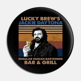 Vintage Lucky Brews // Jackie Daytona Pin