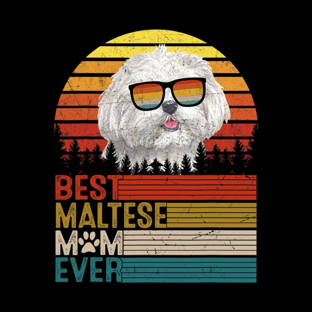 Vintage Best Maltese Mom Ever by IainDodes